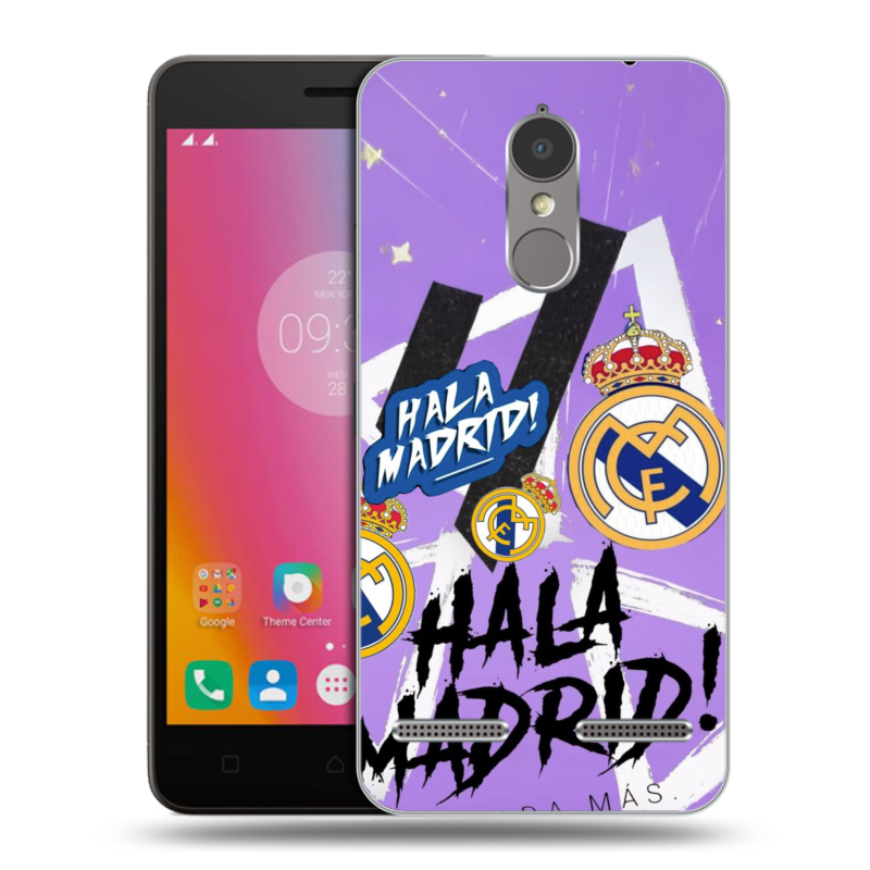 Силиконовый чехол на Lenovo K6 с принтом Real Madrid Реал Мадрид Силиконовый чехол на Lenovo K6 с принтом Real Madrid Реал Мадрид