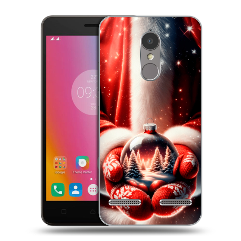Пластиковый чехол на Lenovo K6 с принтом Новый год Пластиковый чехол на Lenovo K6 с принтом Новый год