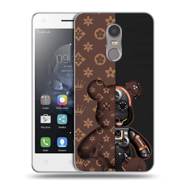 Силиконовый чехол на Lenovo K6 Note с принтом Луи робот