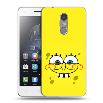 Силиконовый чехол на Lenovo K6 Note с принтом спанчбоб спанч боб Силиконовый чехол на Lenovo K6 Note с принтом спанчбоб спанч боб