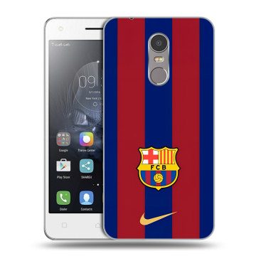 Силиконовый чехол на Lenovo K6 Note с принтом Барселона Barcelona