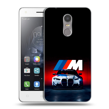 Силиконовый чехол на Lenovo K6 Note с принтом БМВ BMW