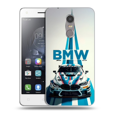 Силиконовый чехол на Lenovo K6 Note с принтом БМВ BMW