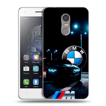 Силиконовый чехол на Lenovo K6 Note с принтом БМВ BMW