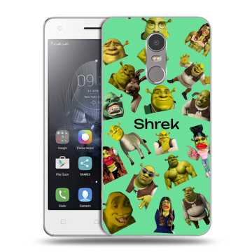 Силиконовый чехол на Lenovo K6 Note с принтом Шрек Shrek Силиконовый чехол на Lenovo K6 Note с принтом Шрек Shrek