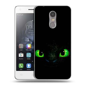 Силиконовый чехол на Lenovo K6 Note с принтом Как приручить дракона