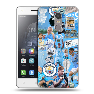 Силиконовый чехол на Lenovo K6 Note с принтом Man City Манчестер Сити Силиконовый чехол на Lenovo K6 Note с принтом Man City Манчестер Сити