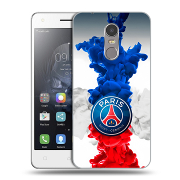 Силиконовый чехол на Lenovo K6 Note с принтом PSG ПСЖ Силиконовый чехол на Lenovo K6 Note с принтом PSG ПСЖ