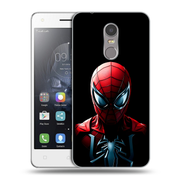Силиконовый чехол на Lenovo K6 Note с принтом Spiderman Человек паук Силиконовый чехол на Lenovo K6 Note с принтом Spiderman Человек паук