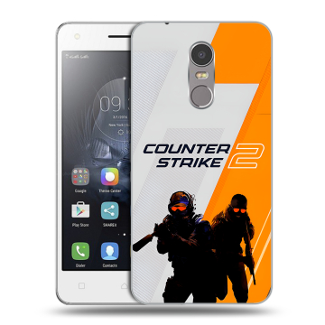 Силиконовый чехол на Lenovo K6 Note с принтом Counter Strike