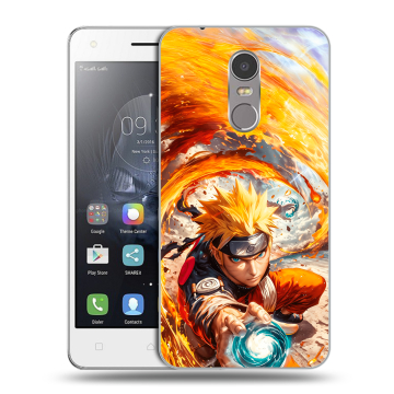 Силиконовый чехол на Lenovo K6 Note с принтом Аниме Наруто Naruto