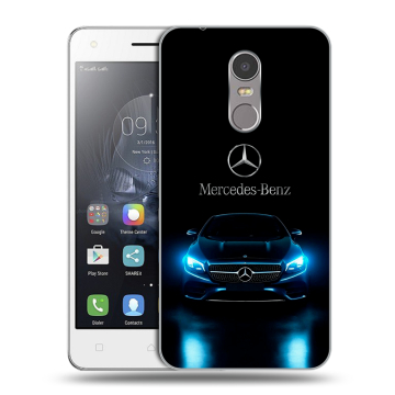 Силиконовый чехол на Lenovo K6 Note с принтом Mercedes Мерседес Силиконовый чехол на Lenovo K6 Note с принтом Mercedes Мерседес