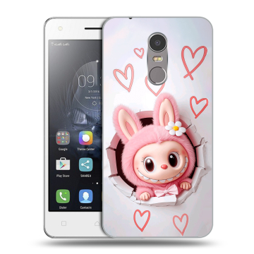 Силиконовый чехол на Lenovo K6 Note с принтом Labubu Лабубу Силиконовый чехол на Lenovo K6 Note с принтом Labubu Лабубу