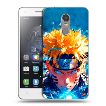 Силиконовый чехол на Lenovo K6 Note с принтом Аниме Наруто Naruto