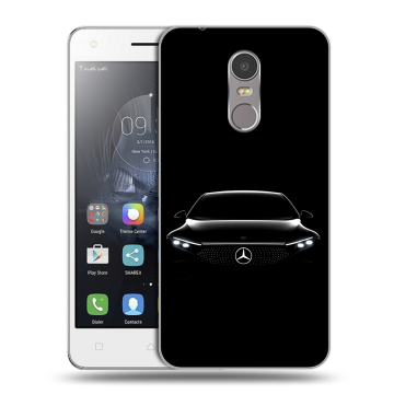 Силиконовый чехол на Lenovo K6 Note с принтом Mercedes Мерседес
