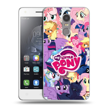 Силиконовый чехол на Lenovo K6 Note с принтом My little pony Дружба чудо Силиконовый чехол на Lenovo K6 Note с принтом My little pony Дружба чудо