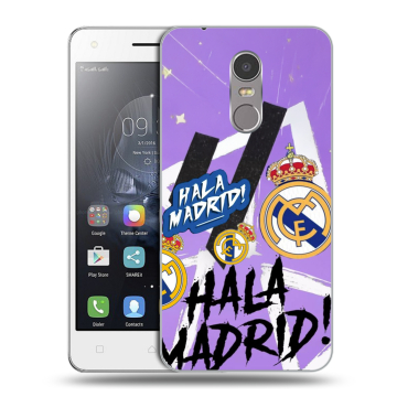 Силиконовый чехол на Lenovo K6 Note с принтом Real Madrid Реал Мадрид