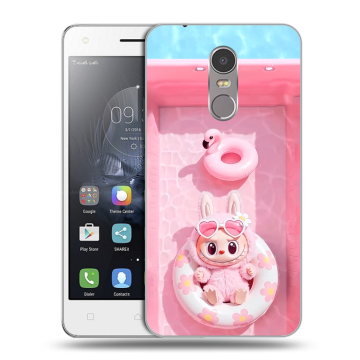 Силиконовый чехол на Lenovo K6 Note с принтом Labubu Лабубу