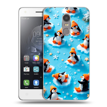 Силиконовый чехол на Lenovo K6 Note с принтом Новый год Силиконовый чехол на Lenovo K6 Note с принтом Новый год