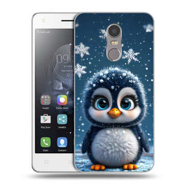 Силиконовый чехол на Lenovo K6 Note с принтом Новый год Силиконовый чехол на Lenovo K6 Note с принтом Новый год