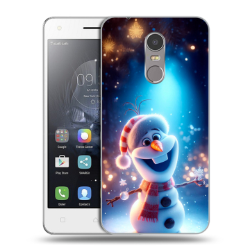 Силиконовый чехол на Lenovo K6 Note с принтом Новый год Силиконовый чехол на Lenovo K6 Note с принтом Новый год