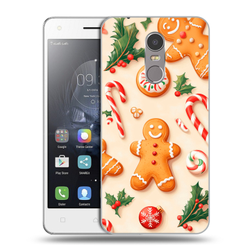 Силиконовый чехол на Lenovo K6 Note с принтом Новый год Силиконовый чехол на Lenovo K6 Note с принтом Новый год