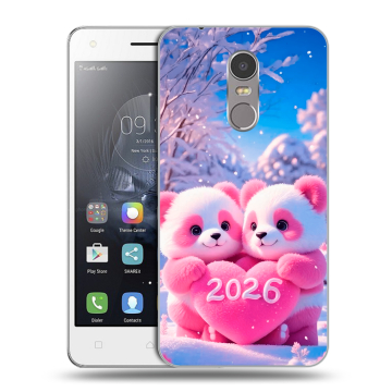 Силиконовый чехол на Lenovo K6 Note с принтом Новый год Силиконовый чехол на Lenovo K6 Note с принтом Новый год