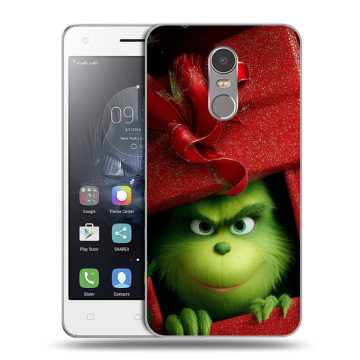 Силиконовый чехол на Lenovo K6 Note с принтом Новый год Силиконовый чехол на Lenovo K6 Note с принтом Новый год