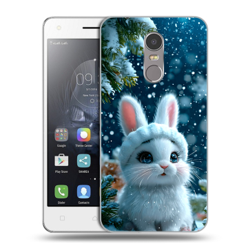 Силиконовый чехол на Lenovo K6 Note с принтом Новый год Силиконовый чехол на Lenovo K6 Note с принтом Новый год