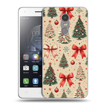 Силиконовый чехол на Lenovo K6 Note с принтом Новый год Силиконовый чехол на Lenovo K6 Note с принтом Новый год
