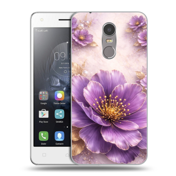 Силиконовый чехол на Lenovo K6 Note с принтом женский