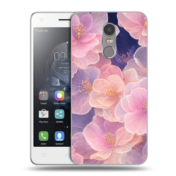 Силиконовый чехол на Lenovo K6 Note с принтом женский Силиконовый чехол на Lenovo K6 Note с принтом женский