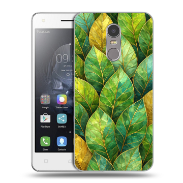 Силиконовый чехол на Lenovo K6 Note с принтом женский