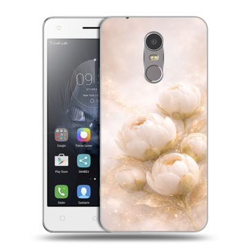 Силиконовый чехол на Lenovo K6 Note с принтом женский