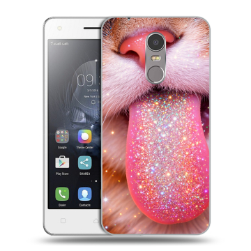 Силиконовый чехол на Lenovo K6 Note с принтом для девочек