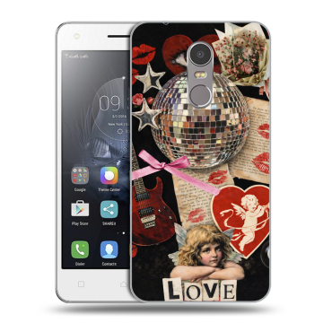 Силиконовый чехол на Lenovo K6 Note с принтом для девочек Силиконовый чехол на Lenovo K6 Note с принтом для девочек
