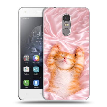 Силиконовый чехол на Lenovo K6 Note с принтом женский