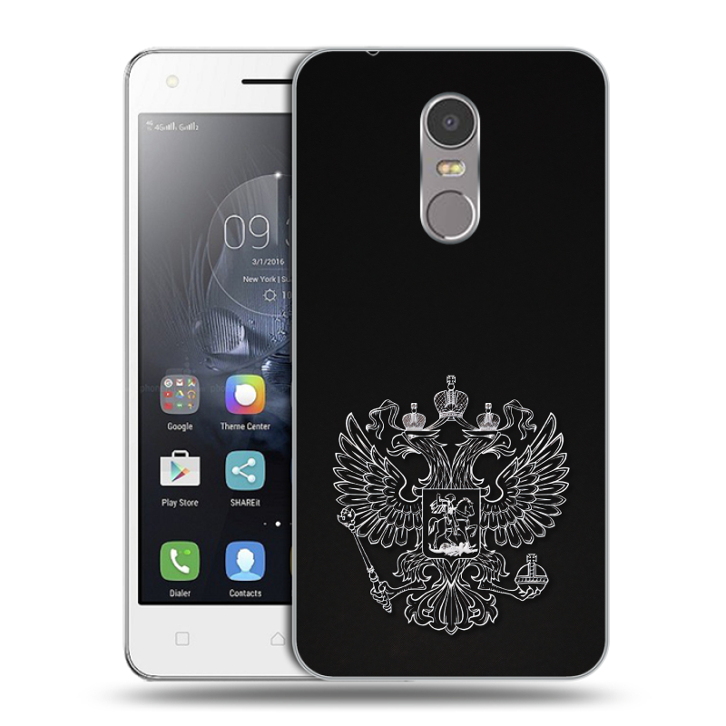 Пластиковый чехол на Lenovo K6 Note с принтом Герб России Пластиковый чехол на Lenovo K6 Note с принтом Герб России