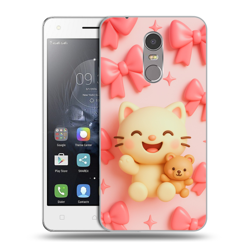 Силиконовый чехол на Lenovo K6 Note с принтом для девочек Силиконовый чехол на Lenovo K6 Note с принтом для девочек