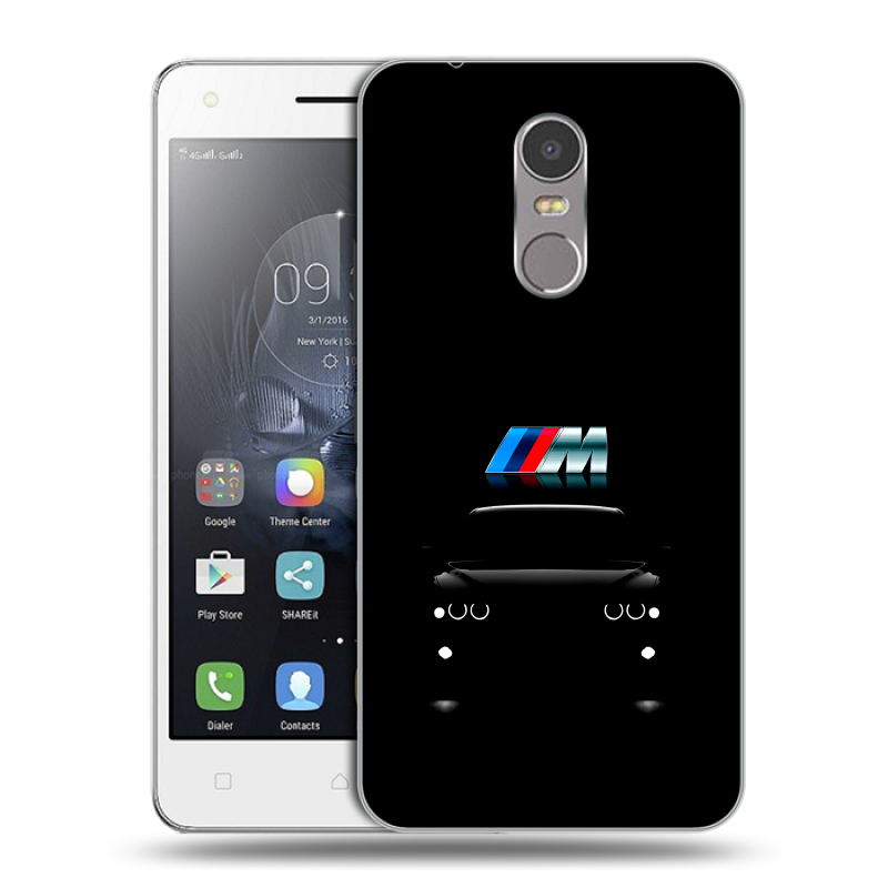 Силиконовый чехол на Lenovo K6 Note с принтом БМВ BMW Силиконовый чехол на Lenovo K6 Note с принтом БМВ BMW