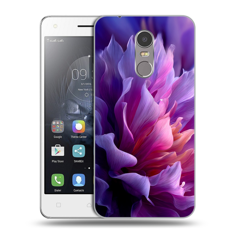 Пластиковый чехол на Lenovo K6 Note с принтом женский цветы Пластиковый чехол на Lenovo K6 Note с принтом женский цветы