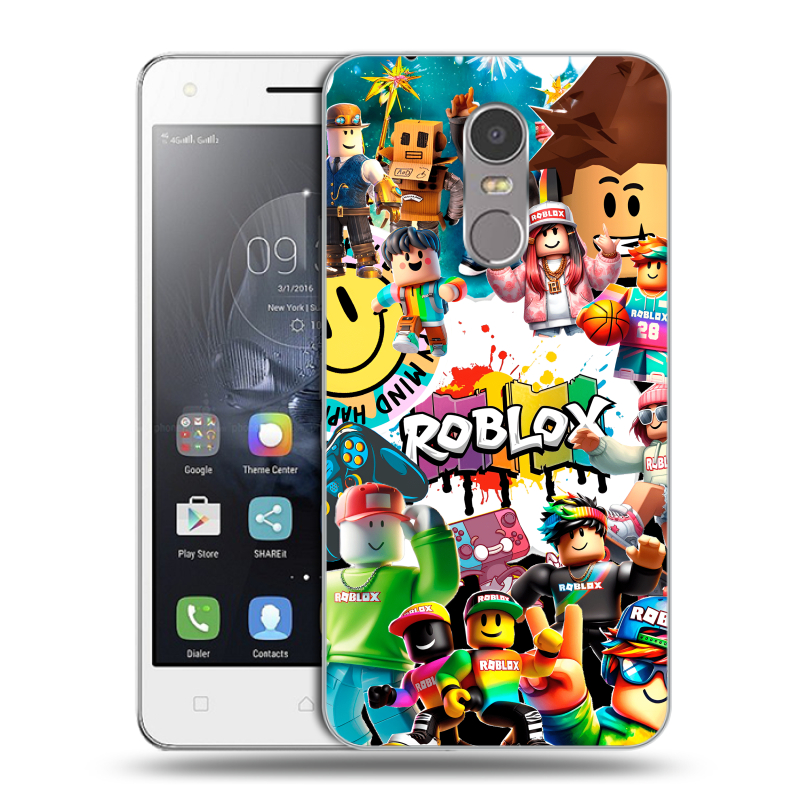 Силиконовый чехол на Lenovo K6 Note с принтом Roblox Роблокс Силиконовый чехол на Lenovo K6 Note с принтом Roblox Роблокс