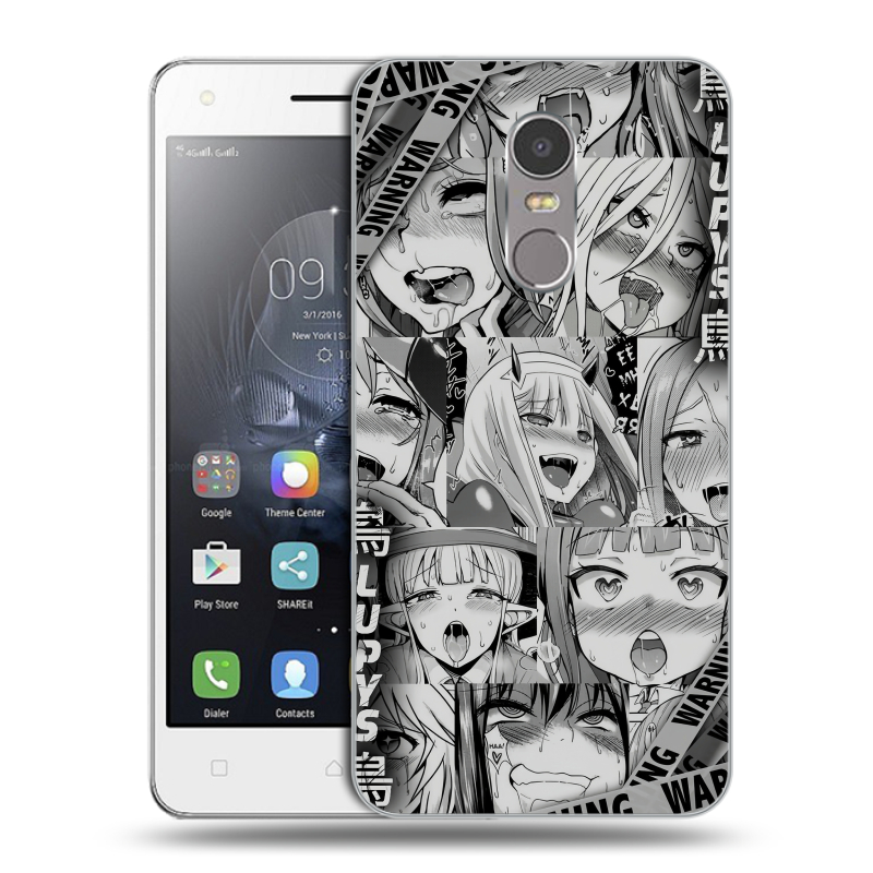 Пластиковый чехол на Lenovo K6 Note с принтом Ahegao Ахегао Аниме Пластиковый чехол на Lenovo K6 Note с принтом Ahegao Ахегао Аниме