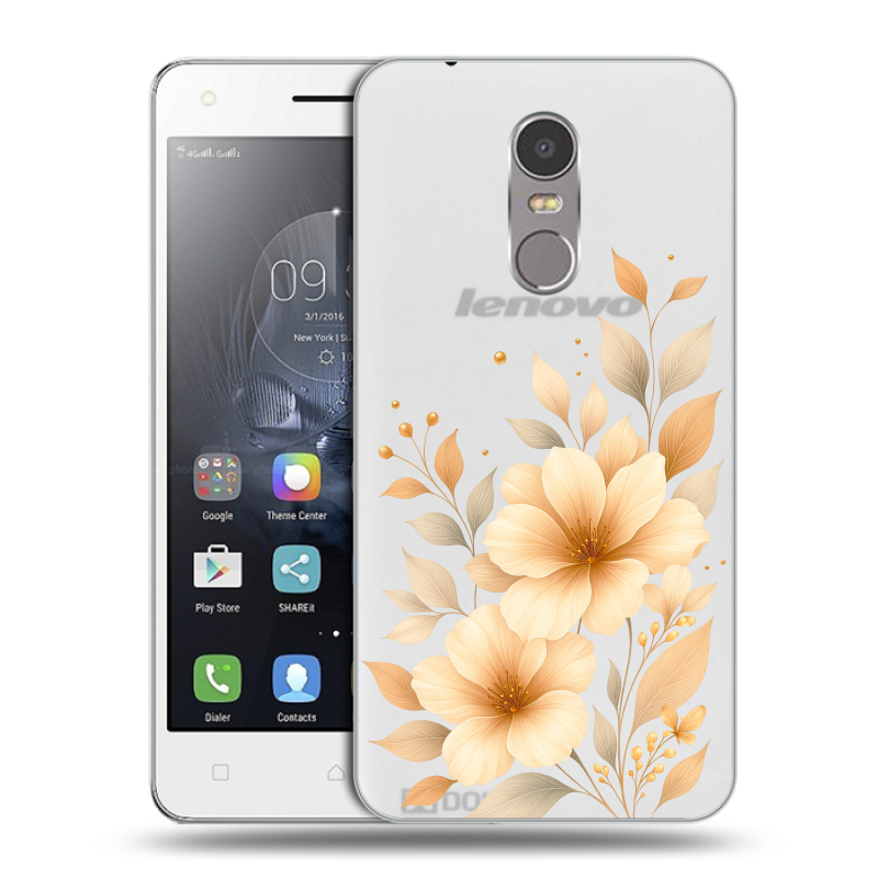 Силиконовый чехол на Lenovo K6 Note с принтом для девушки Силиконовый чехол на Lenovo K6 Note с принтом для девушки