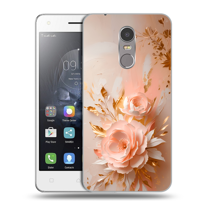 Пластиковый чехол на Lenovo K6 Note с принтом женский Пластиковый чехол на Lenovo K6 Note с принтом женский