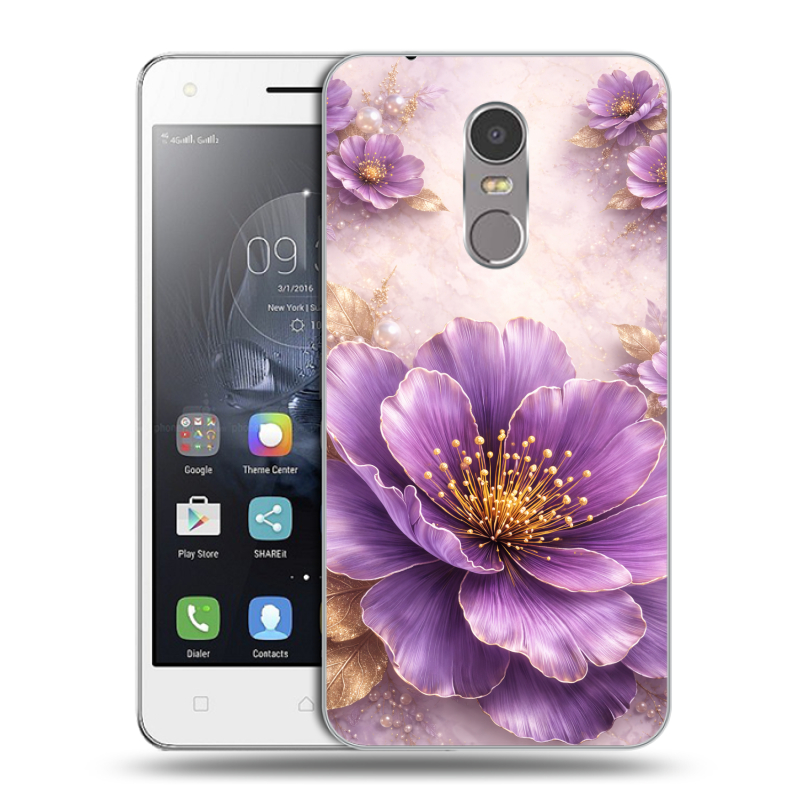 Силиконовый чехол на Lenovo K6 Note с принтом женский Силиконовый чехол на Lenovo K6 Note с принтом женский