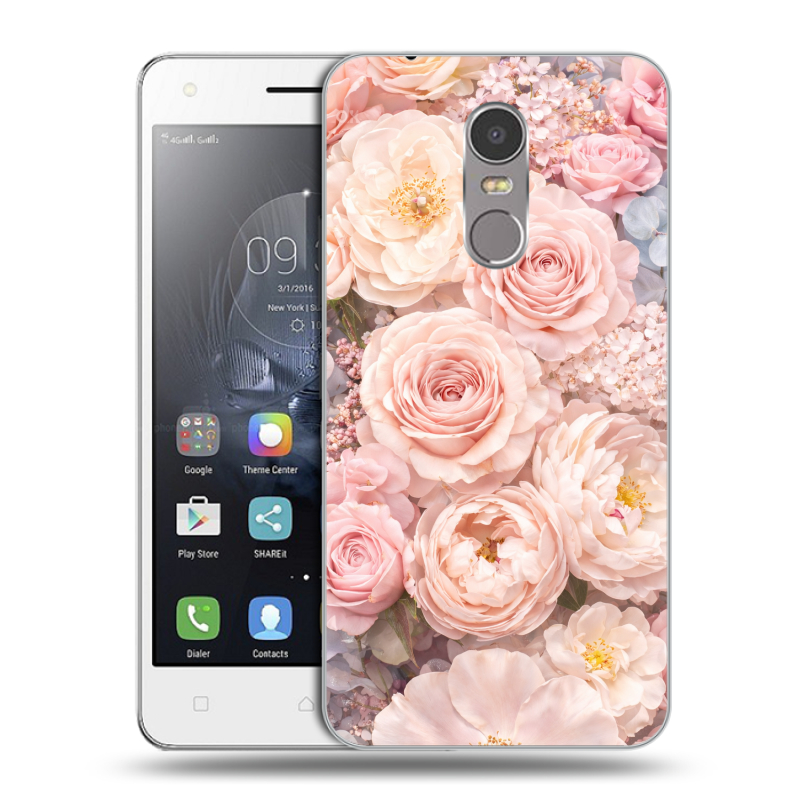 Силиконовый чехол на Lenovo K6 Note с принтом женский Силиконовый чехол на Lenovo K6 Note с принтом женский