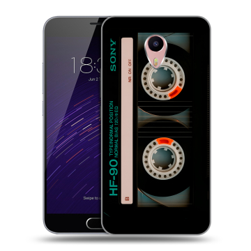 Пластиковый чехол на Meizu M3 Max с принтом Кассета Пластиковый чехол на Meizu M3 Max с принтом Кассета