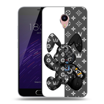 Пластиковый чехол на Meizu M3 Max с принтом Луи робот