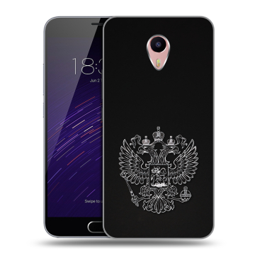Пластиковый чехол на Meizu M3 Max с принтом Герб России